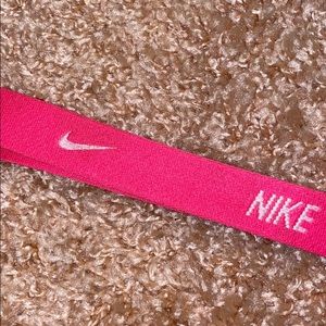 Hot pink Nike lanyard